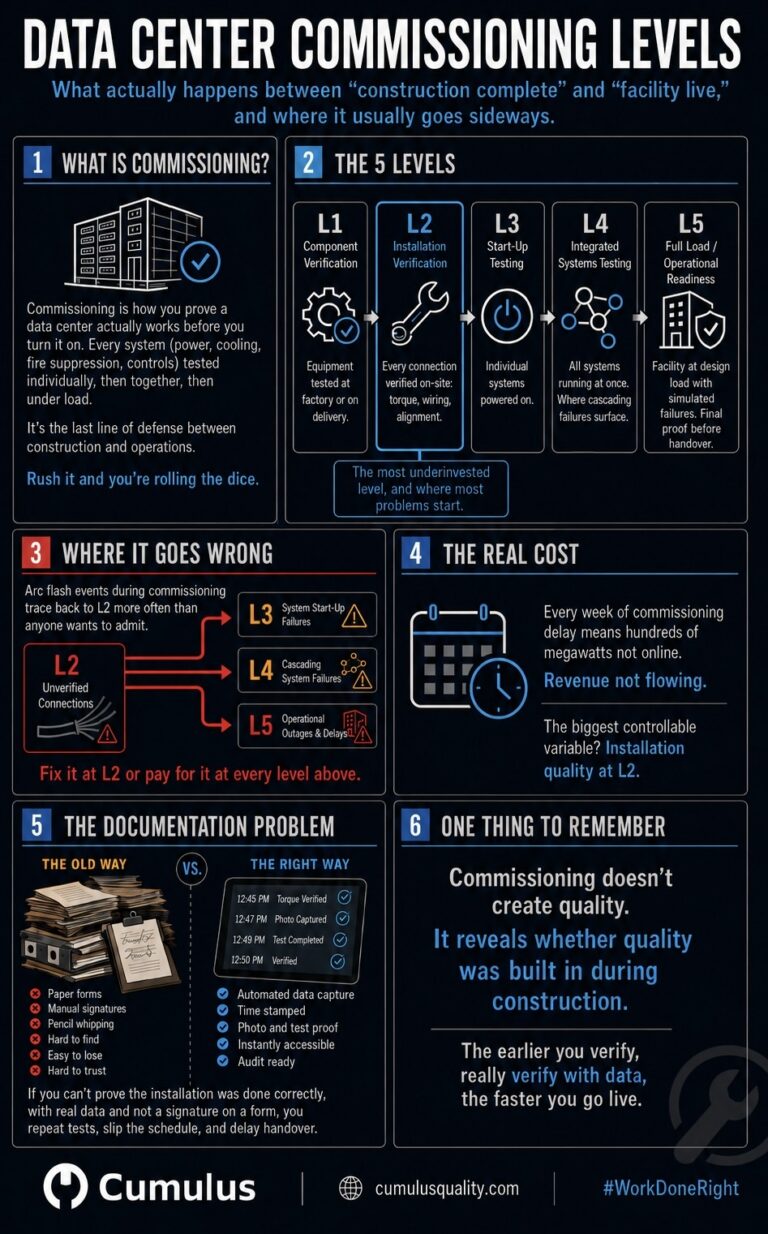 Data center commissioning explainer